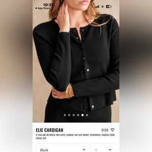 Sezane Elie cardigan